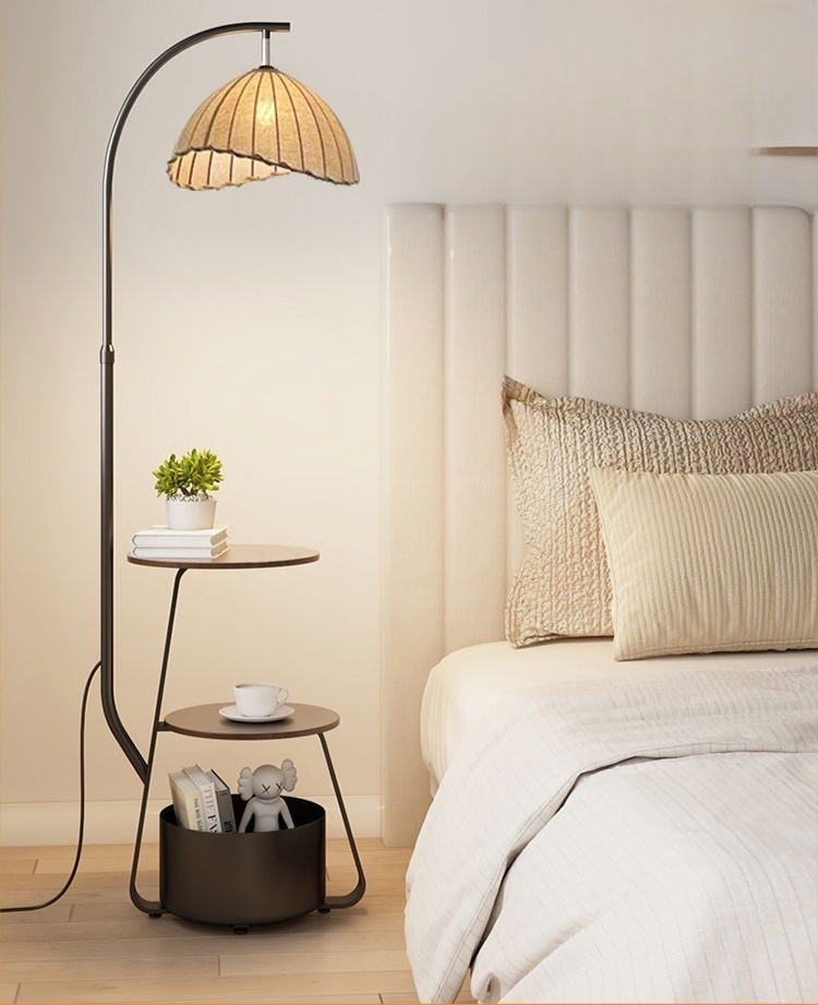 Japanese Bedside Lamp Table