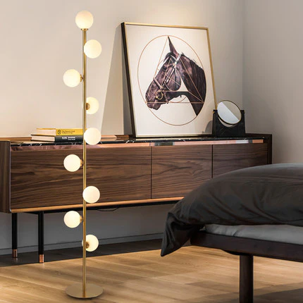 Nordic Glass Floorlamp