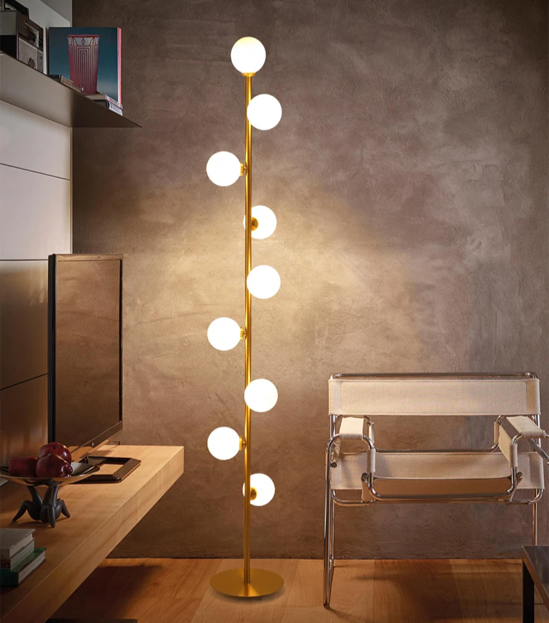 Nordic Glass Floorlamp