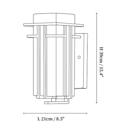 Linden Outdoor Wall Lamp