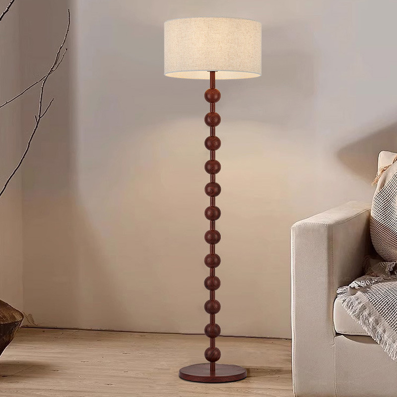 Japandi Wooden Floor Lamp