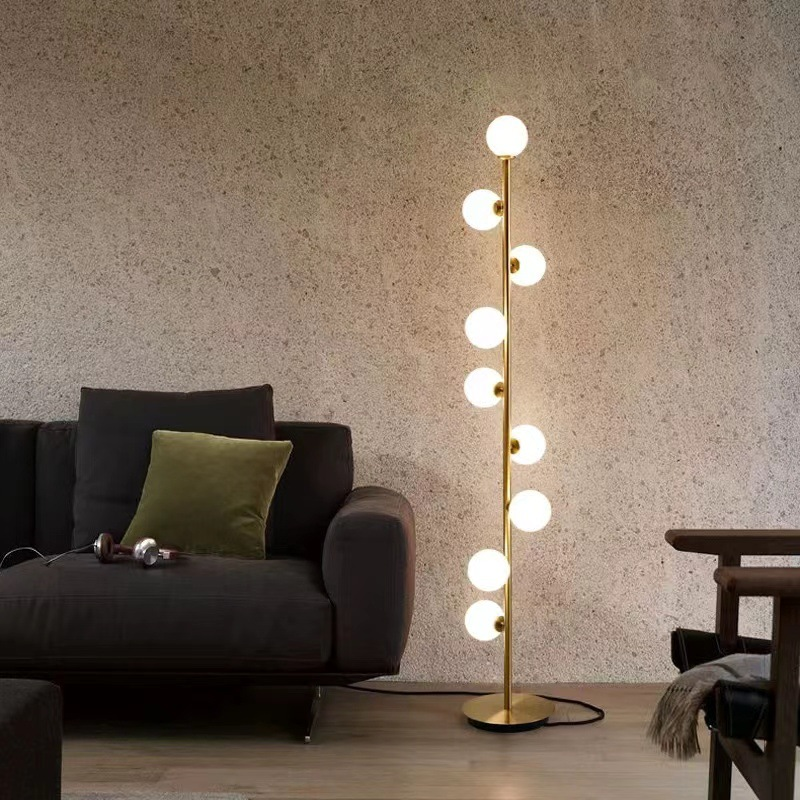 Nordic Glass Floorlamp