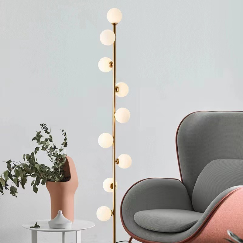 Nordic Glass Floorlamp