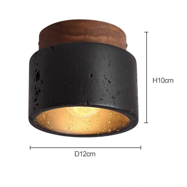 Ascend Stone Ceiling Lamp