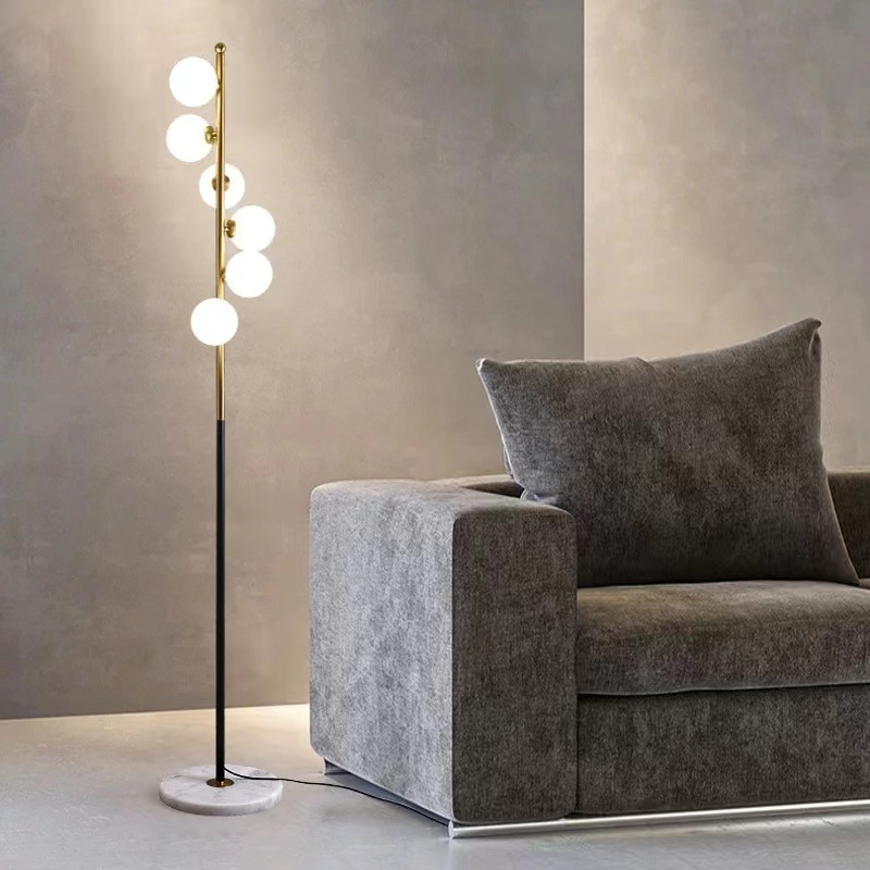 Nordic Glass Floorlamp