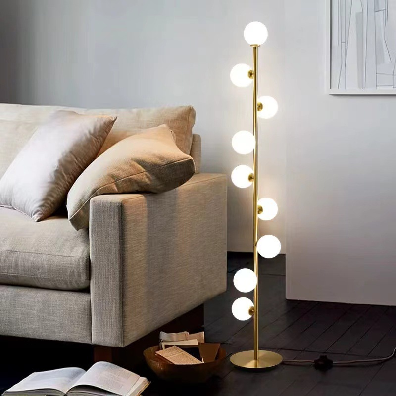 Nordic Glass Floorlamp