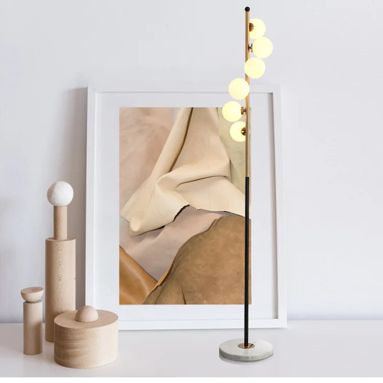 Nordic Glass Floorlamp