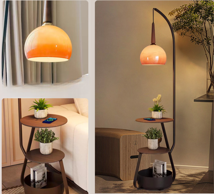 Bauhaus Bedside Lamp Table