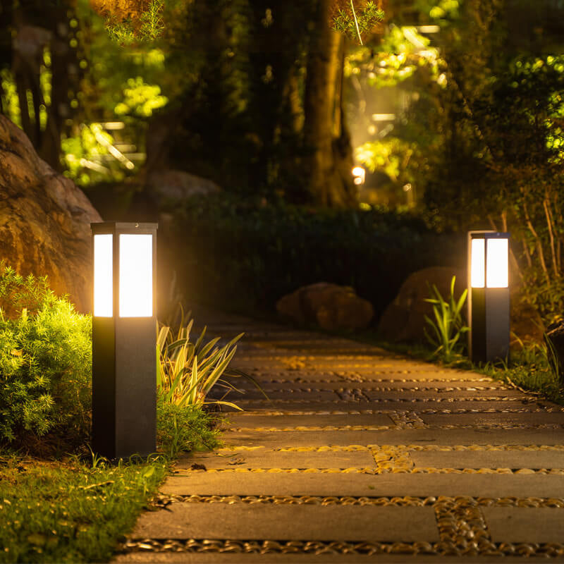 Modern Outdoor Solar Lantern