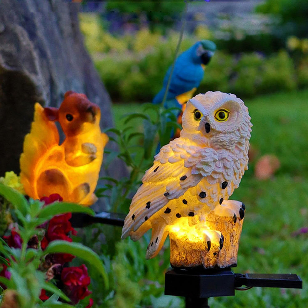 Solar Owl Lamp (2-Pack)