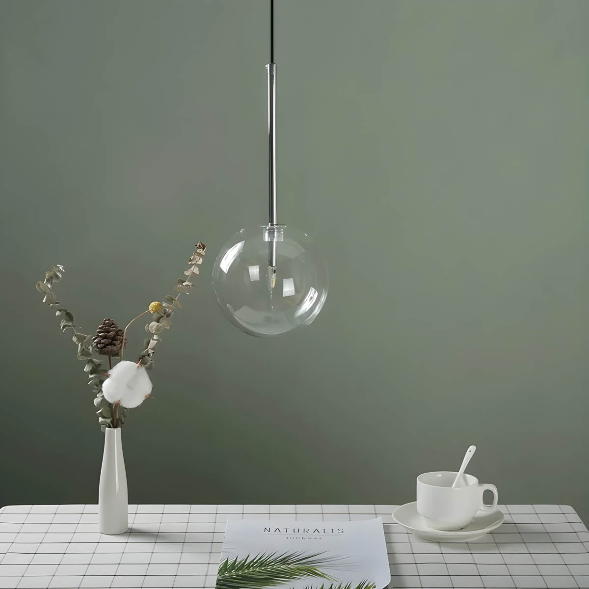 ORB | Clear Glass Globe Pendant Lights