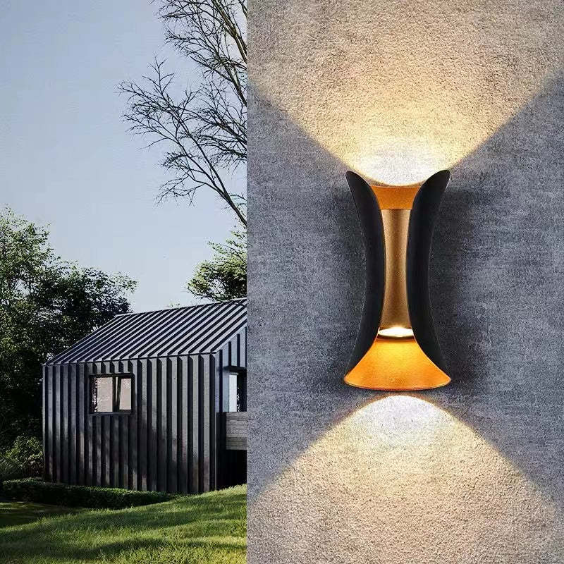 Outdoor Waterproof LED Aluminum Wall Lamp Wall Scone