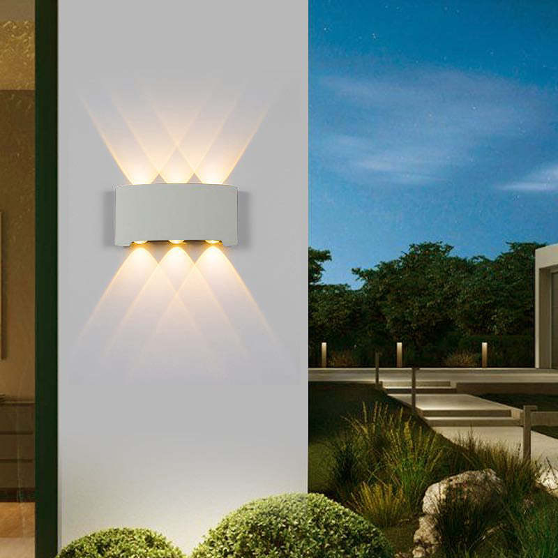 Outdoor Waterproof Aluminum LED Wall Light Wall Scone