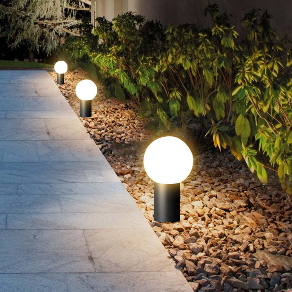 Pena Modern Design LED Outdoor Lamp Metal Black Garden Outdoor