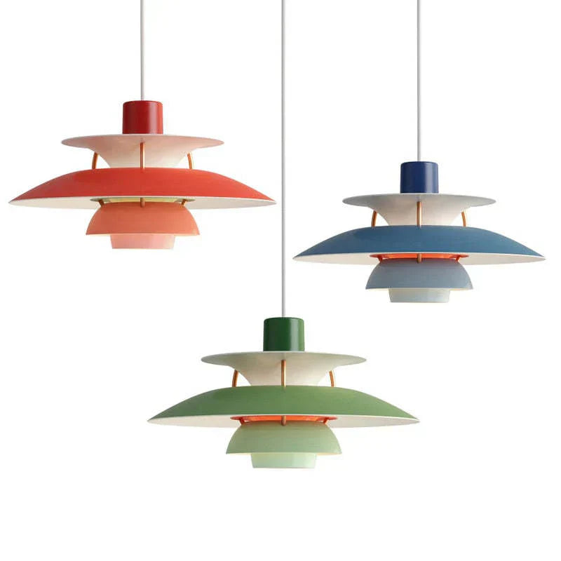 Morandi | Modern LED Hanging Lamp with Shade