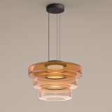 Glass Pendant Lights in Bauhaus Style