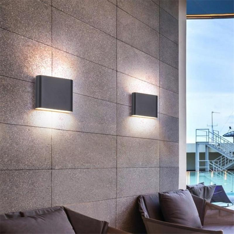 Modern Led Waterproof Outdoor Up Down Wall Lamp Wall Scone