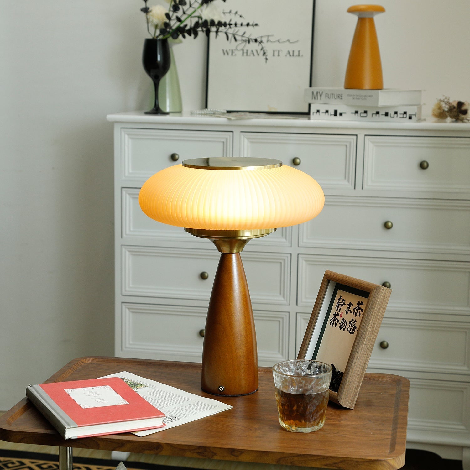 Cielo Wooden Table Lamp