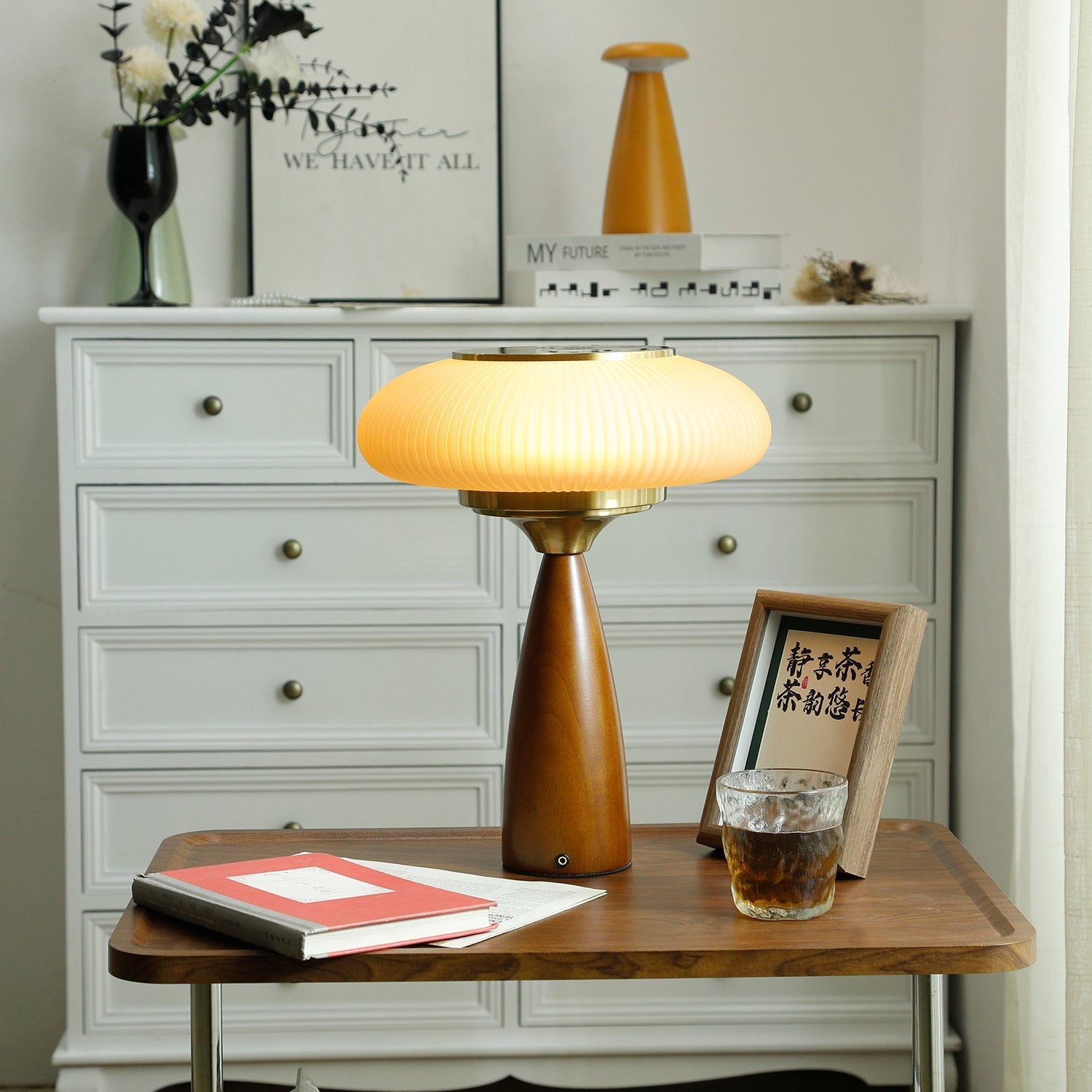 Cielo Wooden Table Lamp