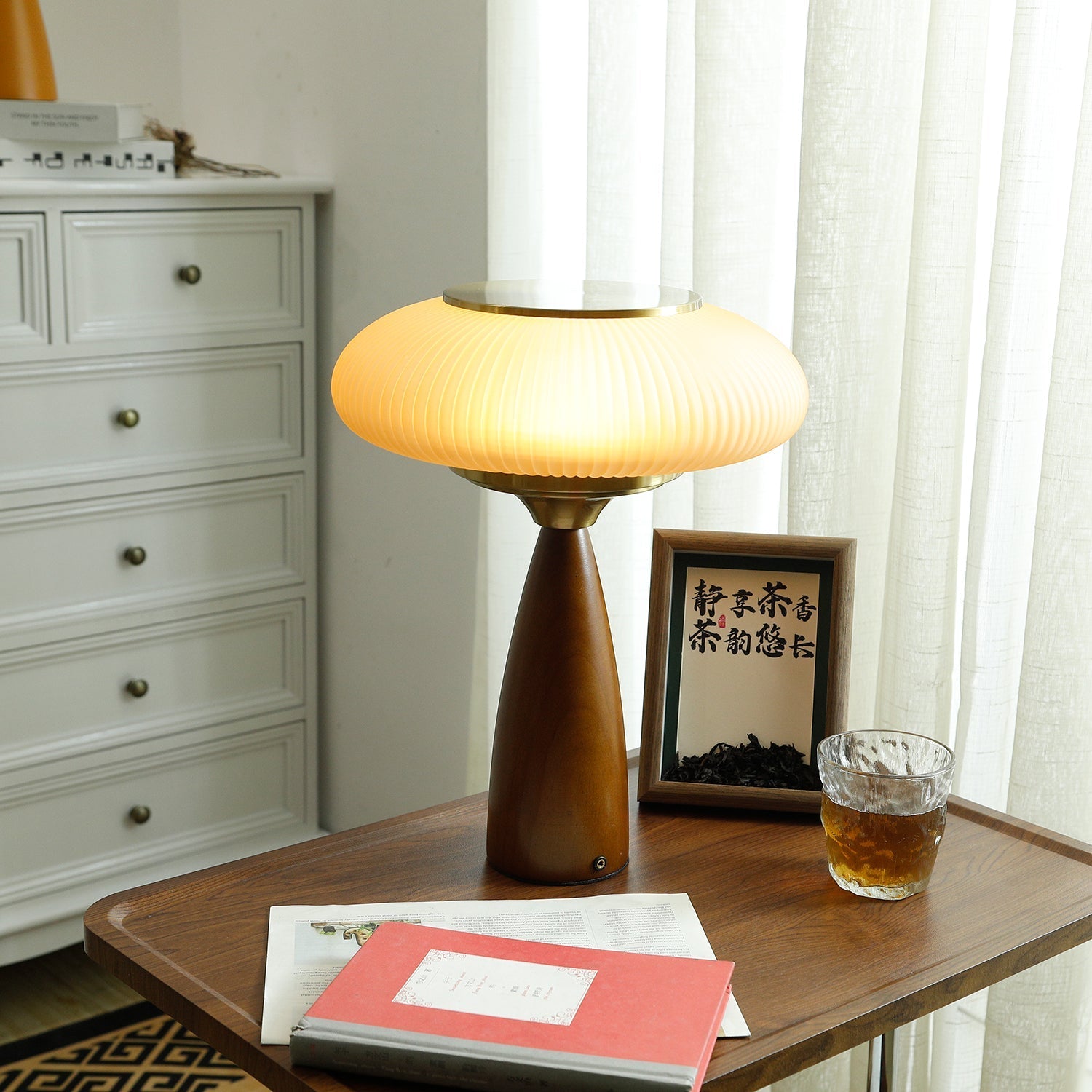 Cielo Wooden Table Lamp