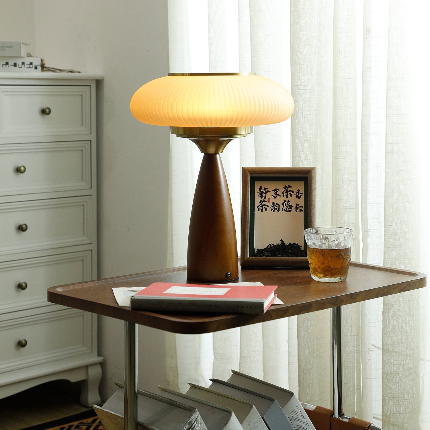 Cielo Wooden Table Lamp