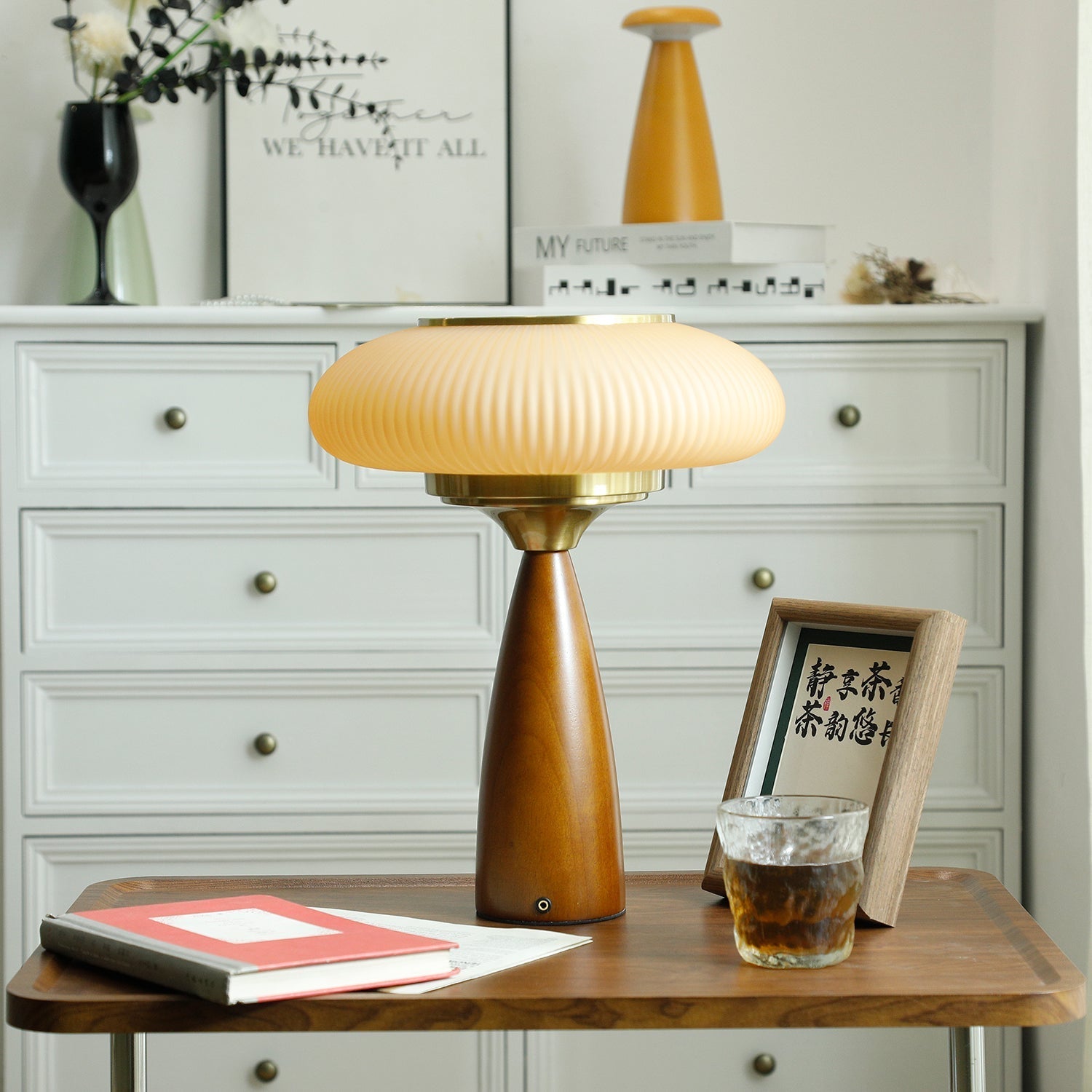 Cielo Wooden Table Lamp