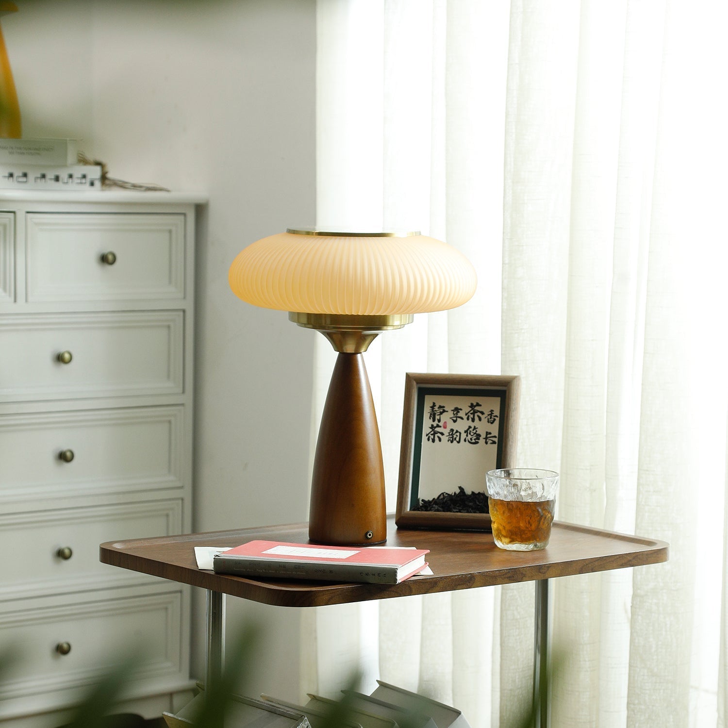 Cielo Wooden Table Lamp