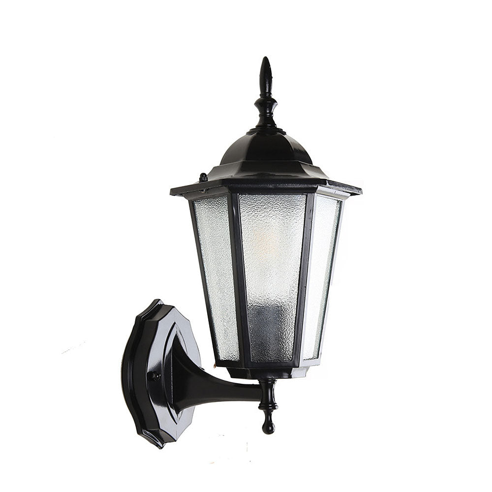 Retro Glass Outdoor Garden Wall Light