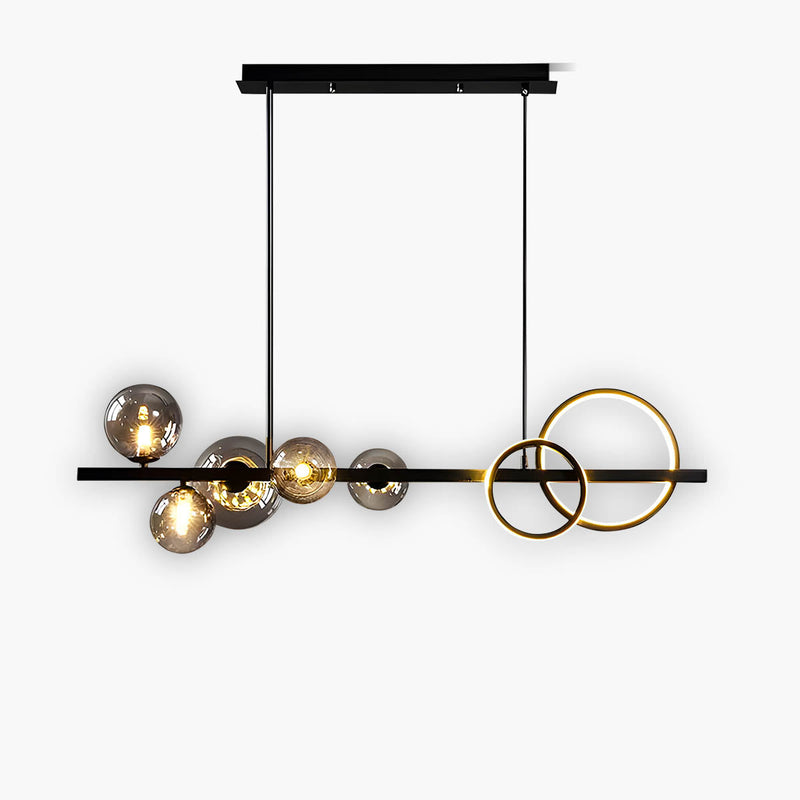 DUALITE | Glass Ball LED Chandelier