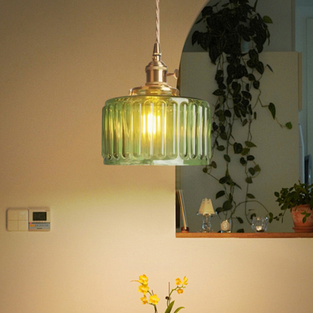 Vintage Crystal Pendant Lamp