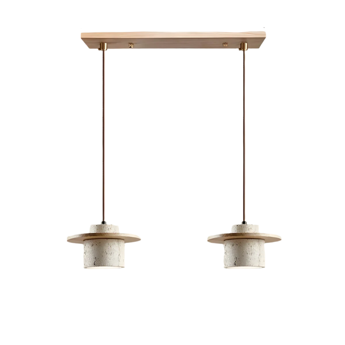 KANSO | Travertine Pendant Light