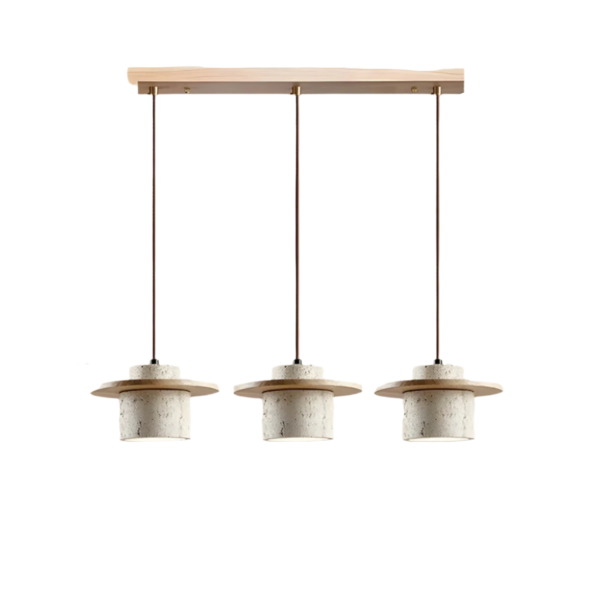 KANSO | Travertine Pendant Light