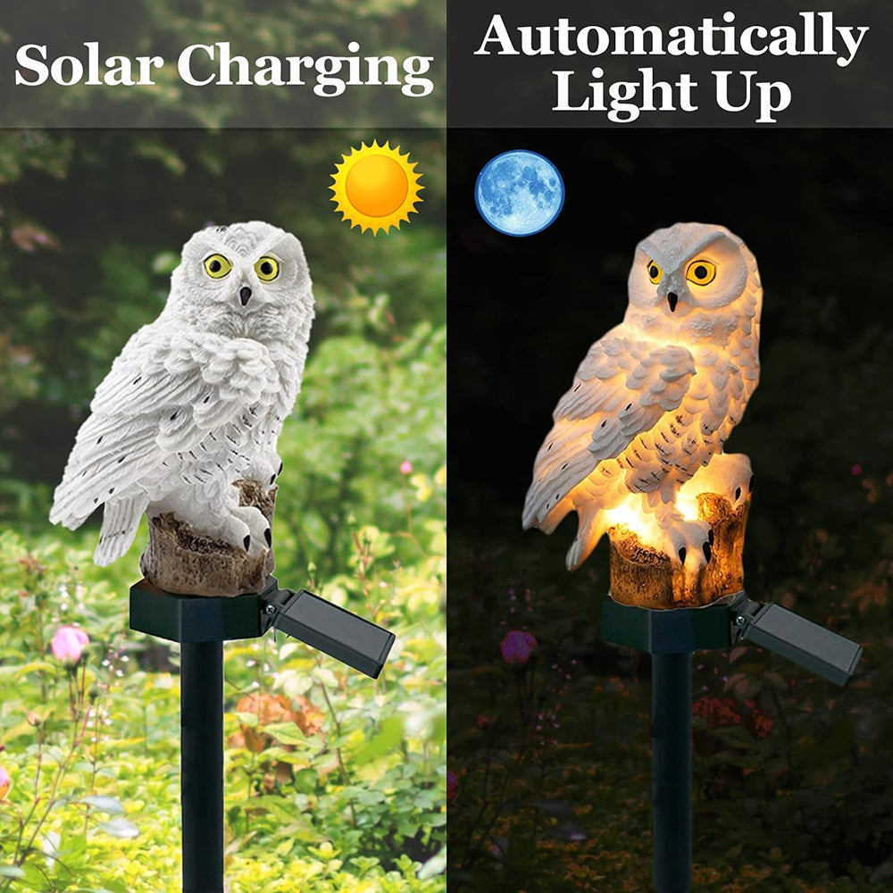 Solar Owl Lamp (2-Pack)