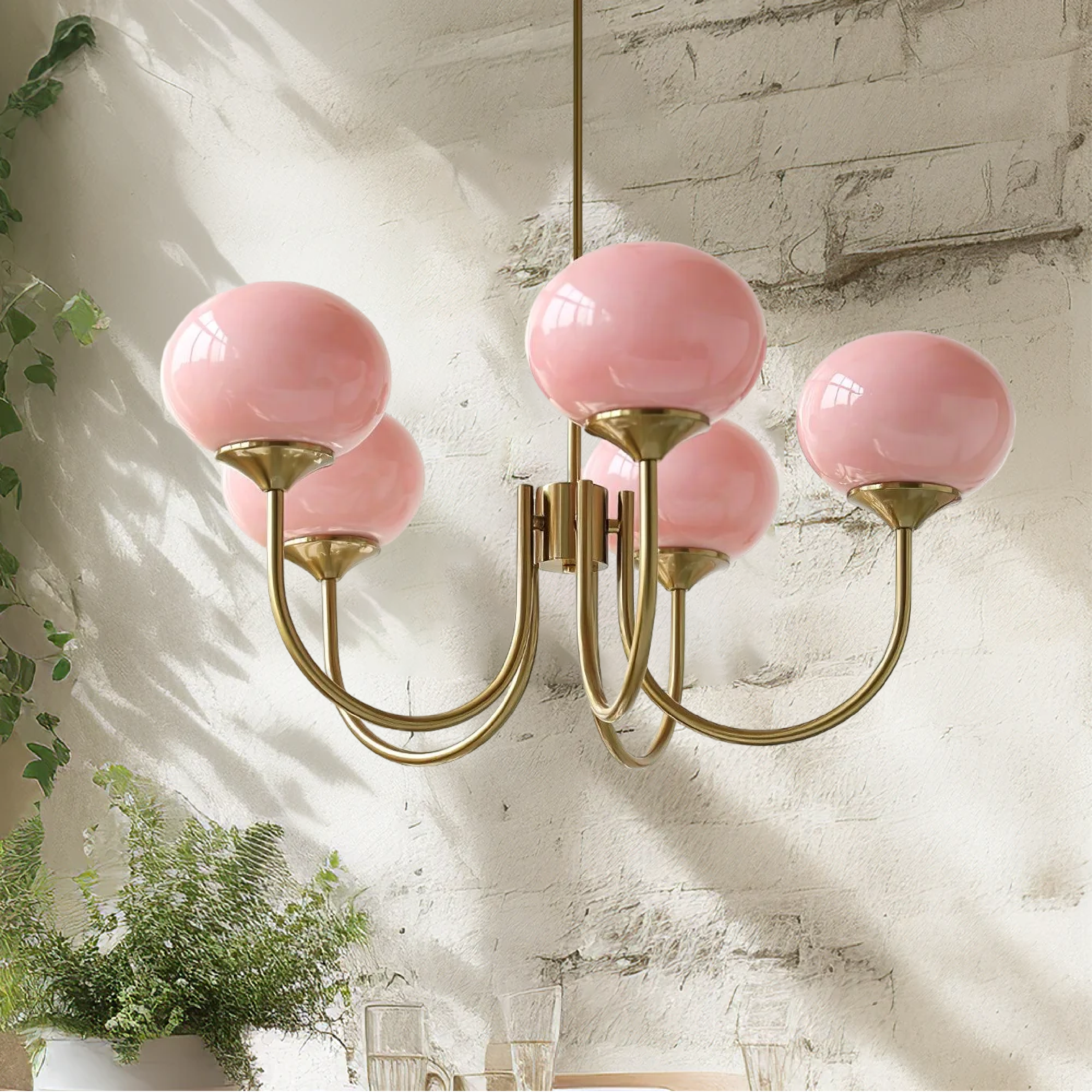 Marshmallow Chandelier