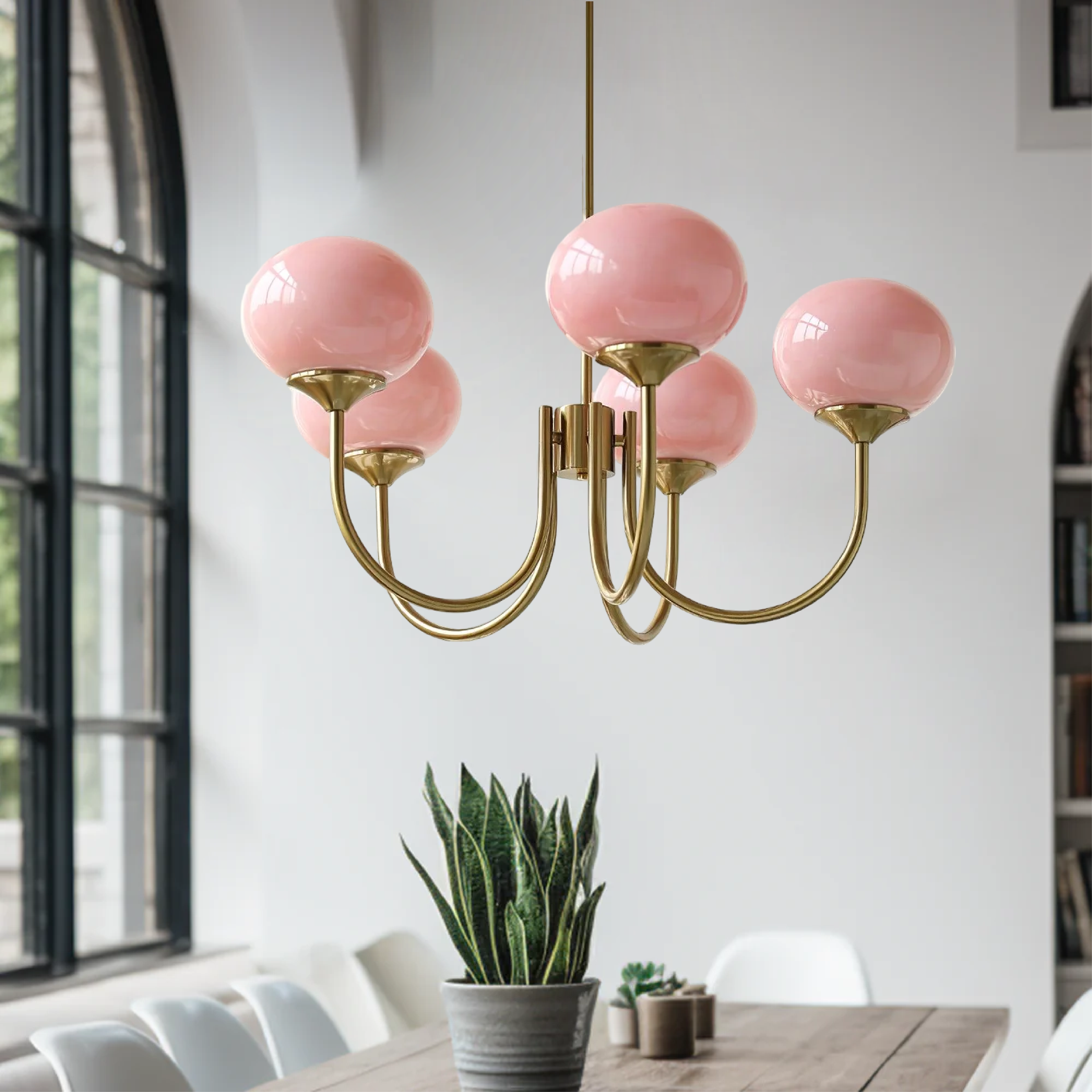 Marshmallow Chandelier