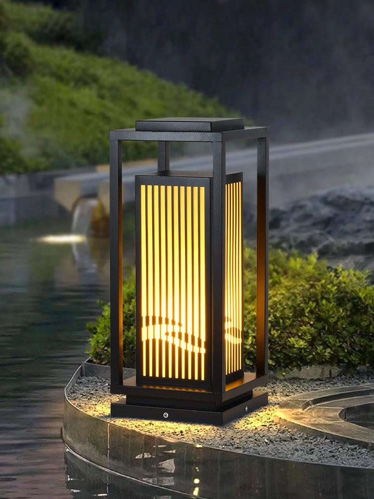 Cage Post Light Outdoor Solar light