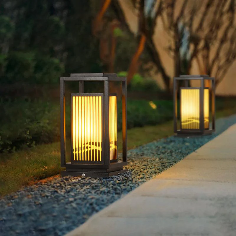 Cage Post Light Outdoor Solar light