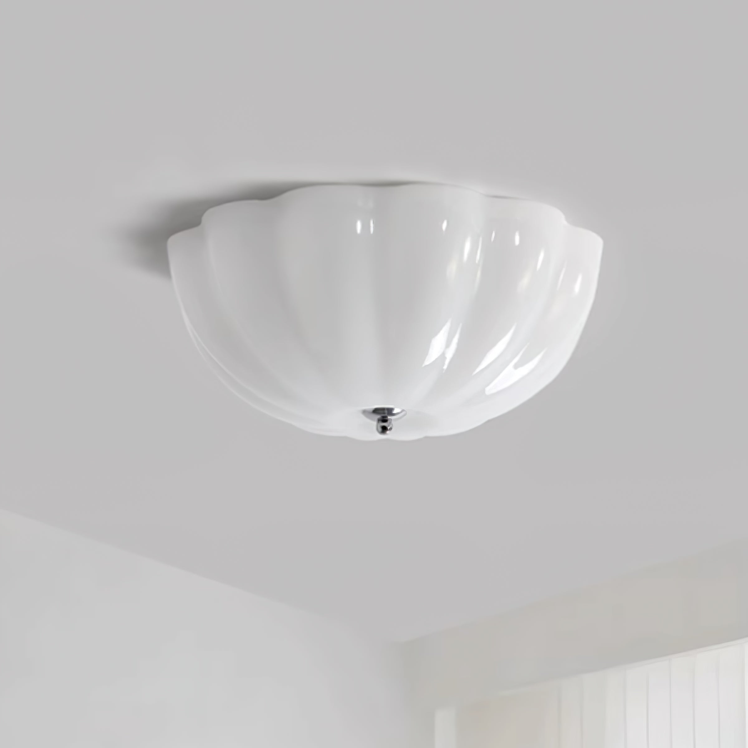 Opal Shell Ceiling Lamp