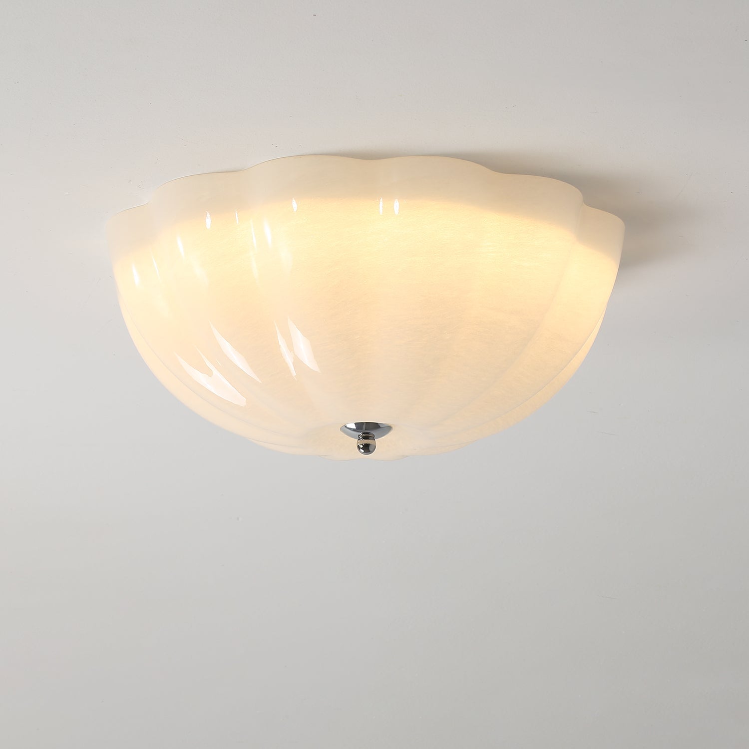 Opal Shell Ceiling Lamp