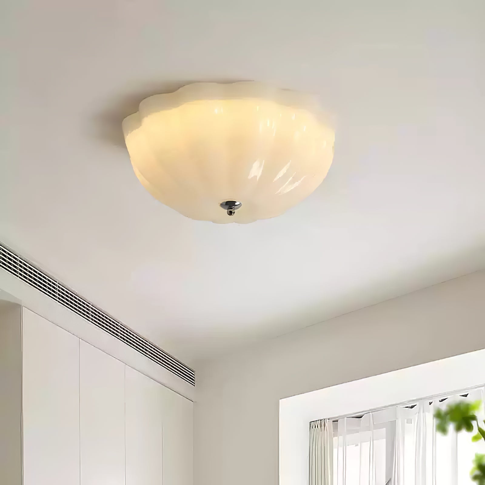 Opal Shell Ceiling Lamp