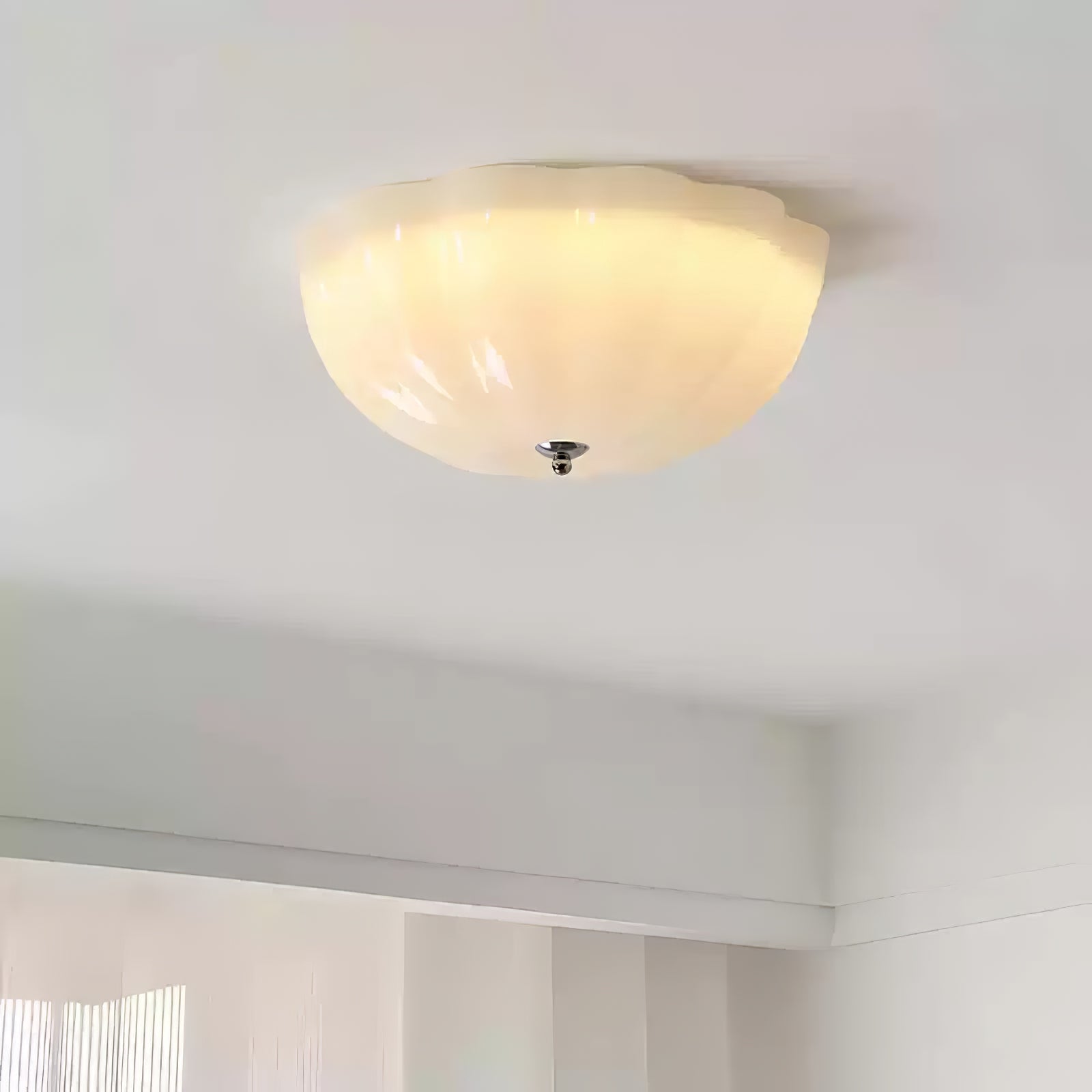 Opal Shell Ceiling Lamp