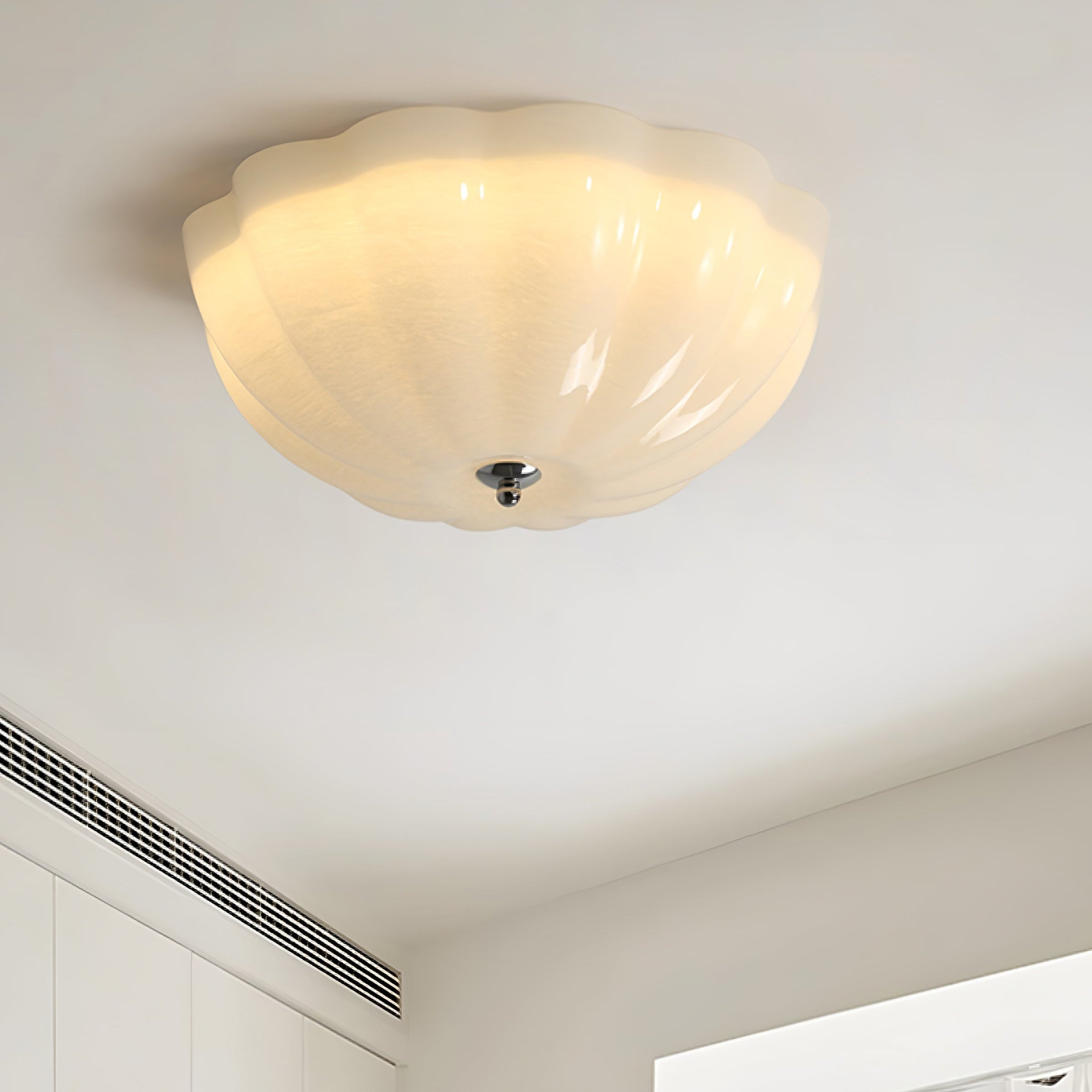 Opal Shell Ceiling Lamp