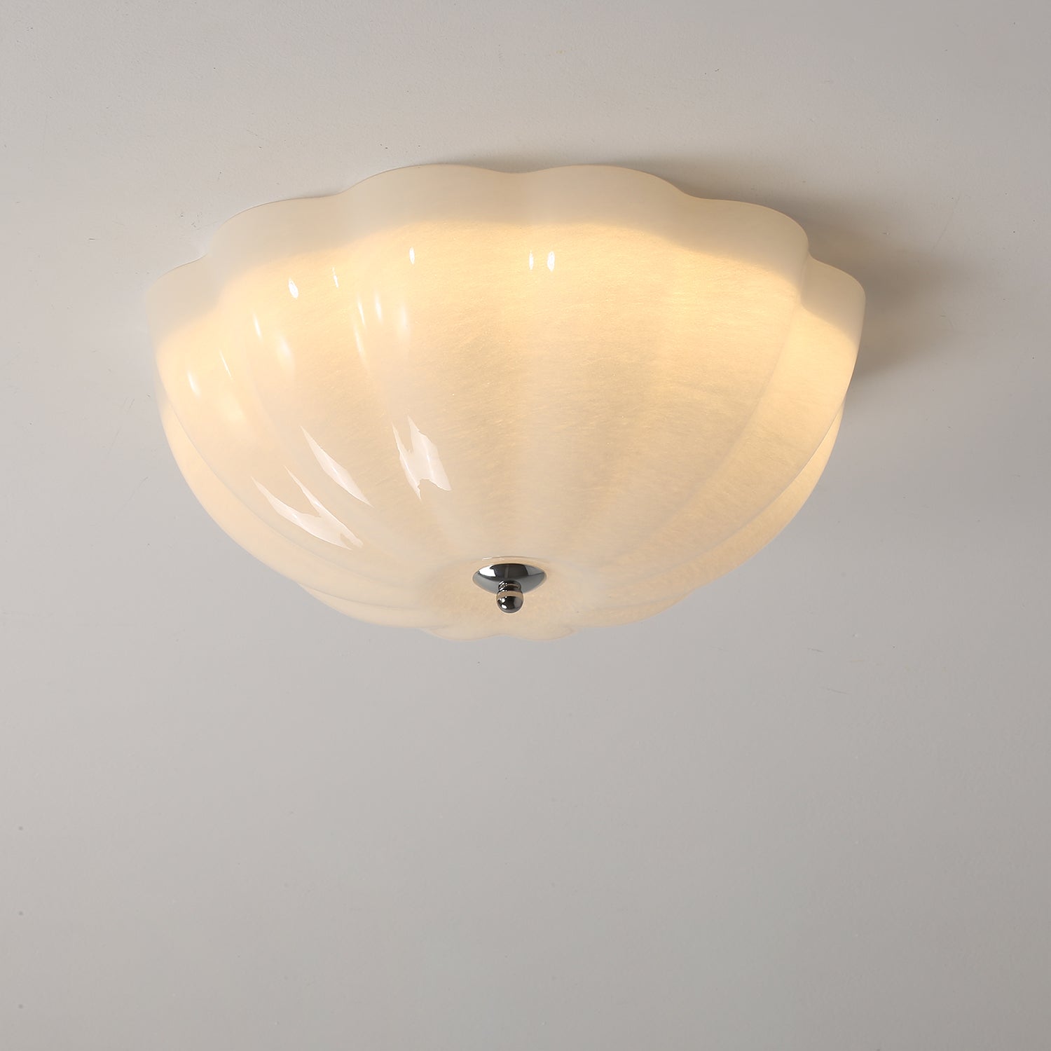 Opal Shell Ceiling Lamp