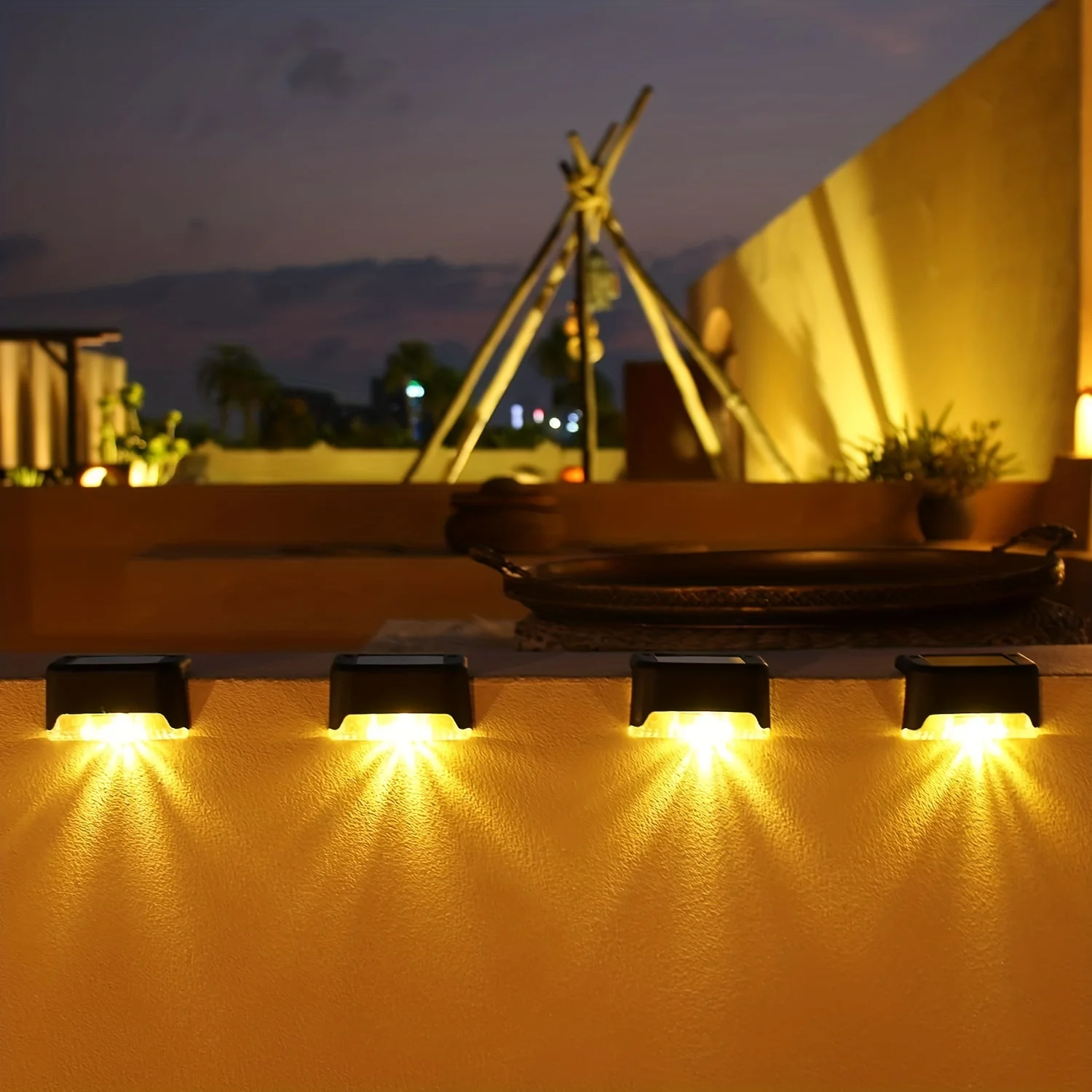 Cordless Solar LED Wall Lights - Create the perfect atmosphere in your garden!