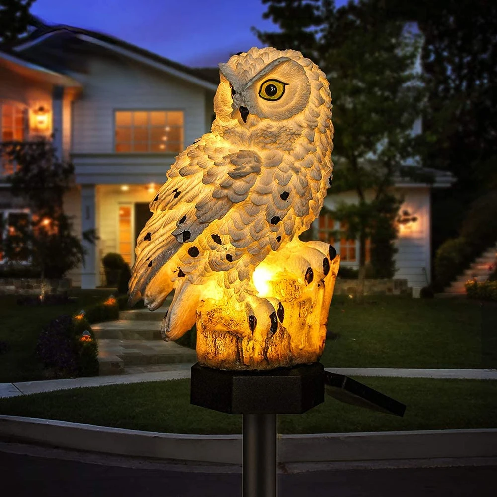 Solar Owl Lamp (2-Pack)