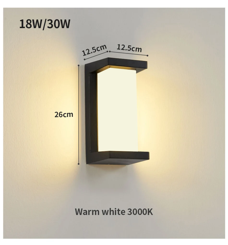 Motion Sensor Wall Light