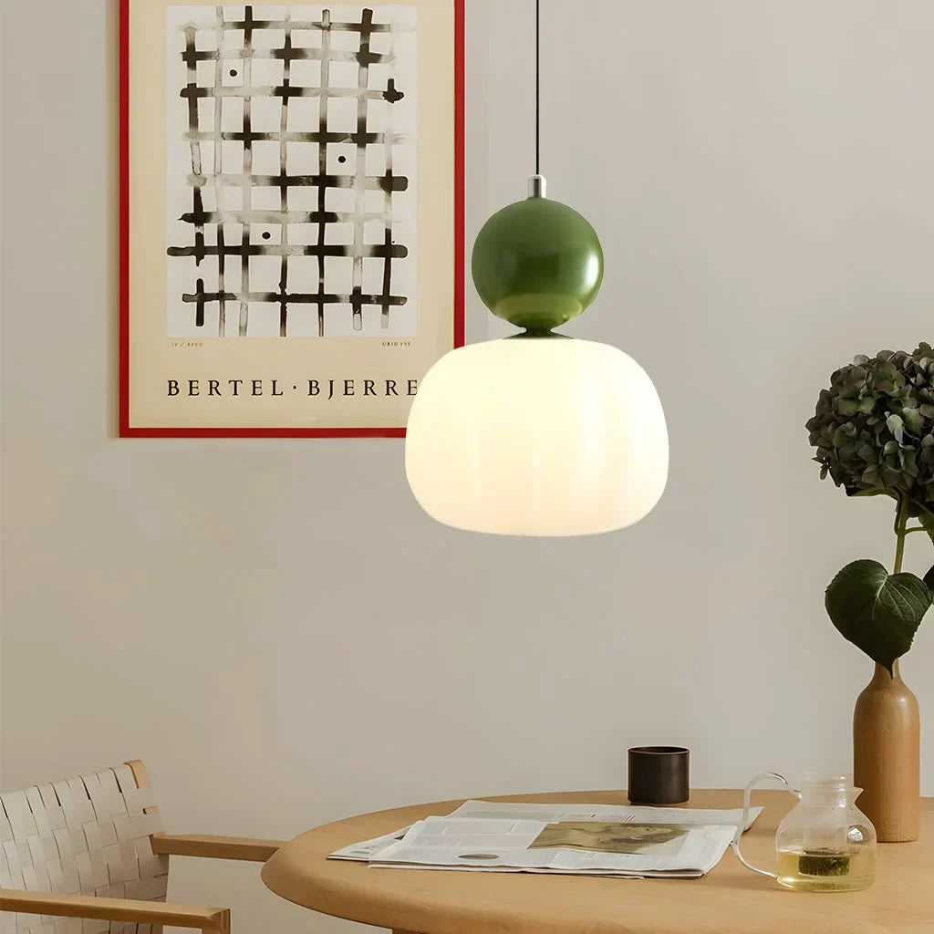 Scout Cream Art Deco Pendant Light