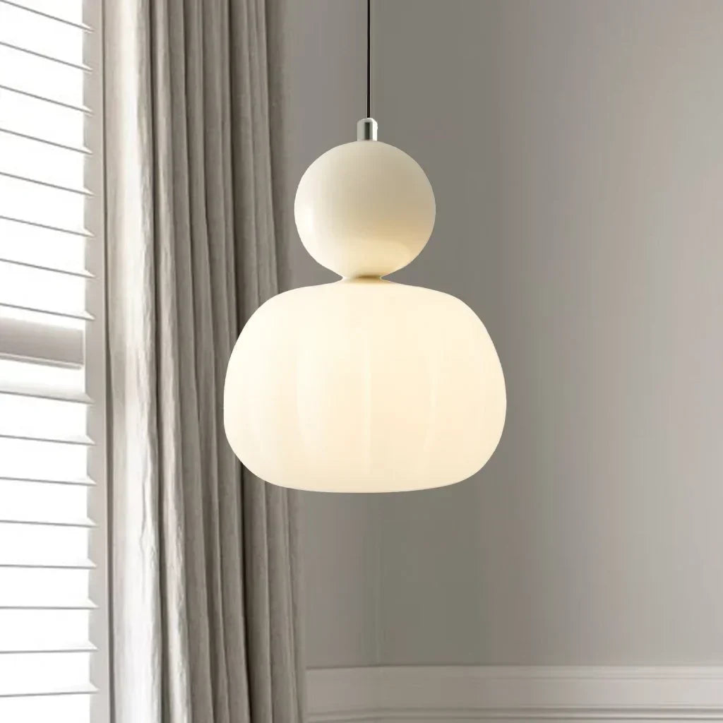 Scout Cream Art Deco Pendant Light