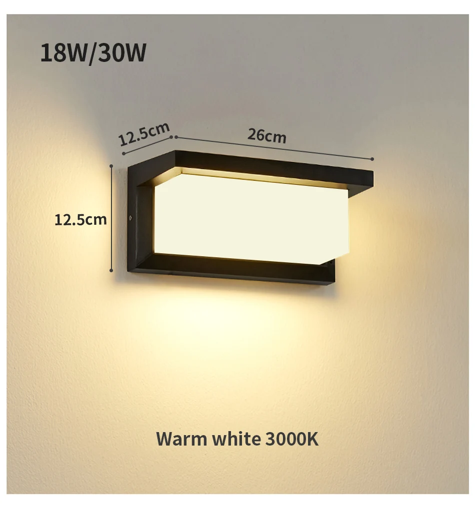 Motion Sensor Wall Light