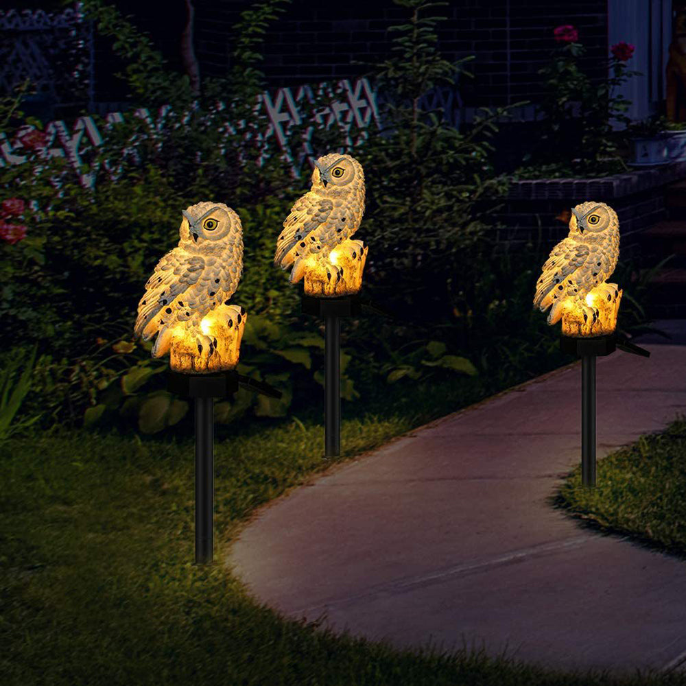 Solar Owl Lamp (2-Pack)